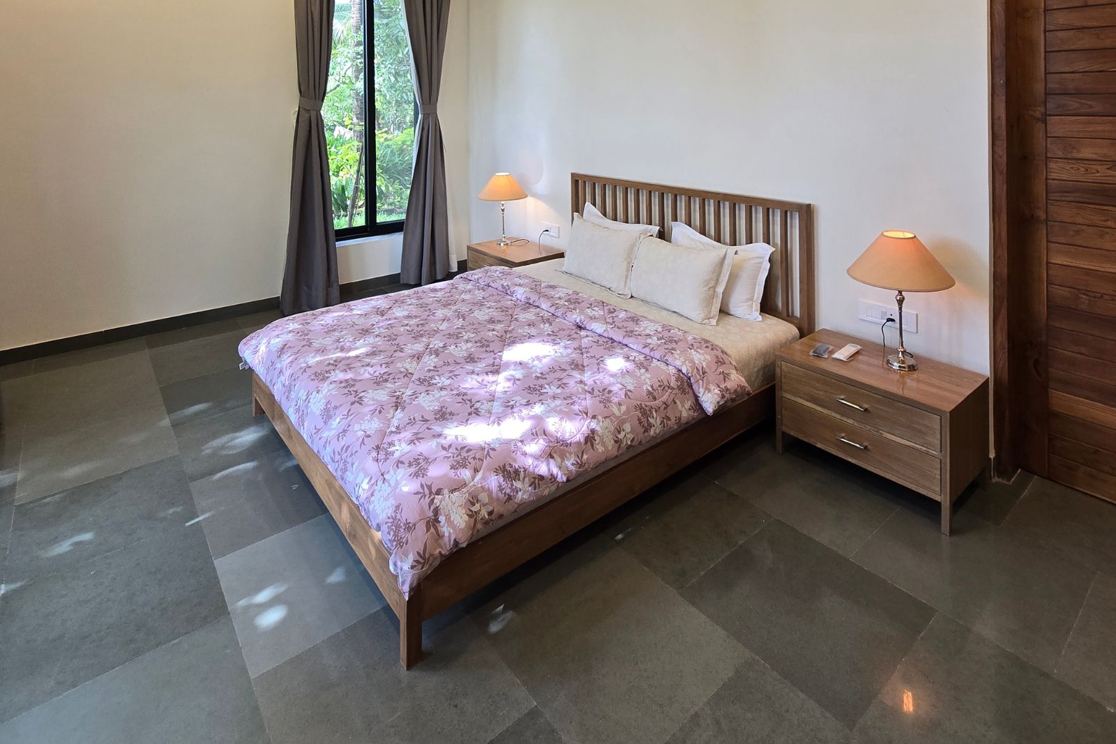 Bedroom 3 at The Nature Alibag