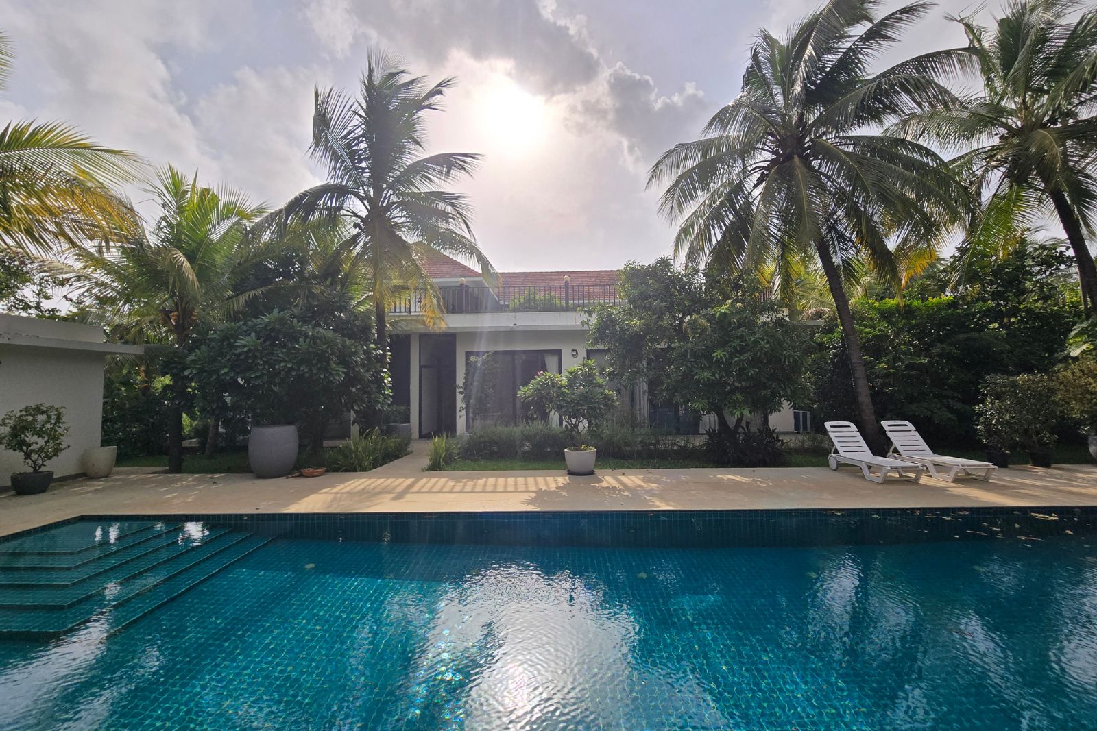 Private swimming pool